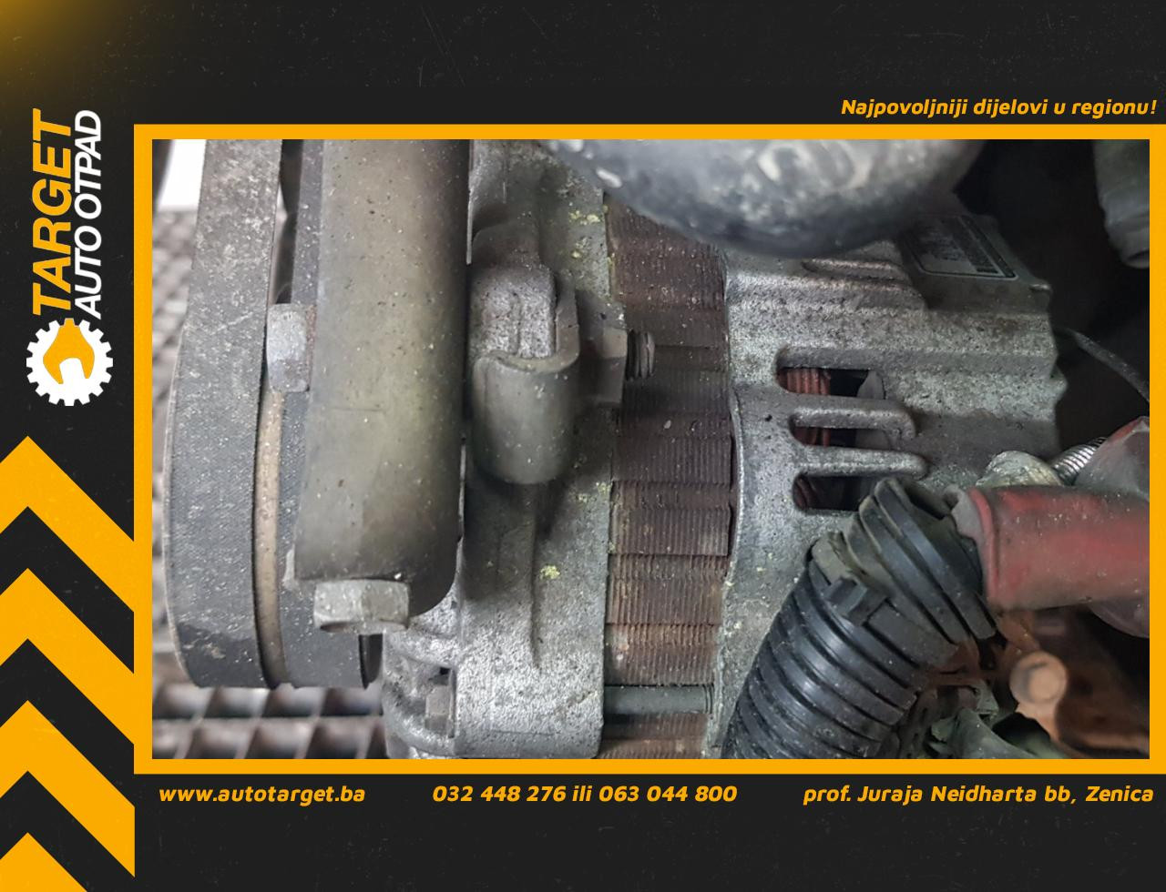 DIJELOVI ALTERNATOR NISSAN NAVARA PATHFINDER > 05-09 2.5