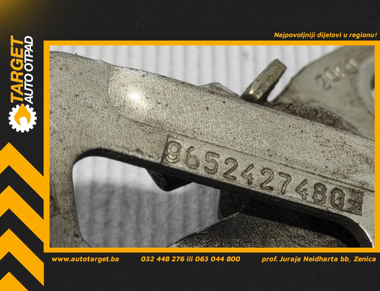 DIJELOVI BRAVA HAUBE PEUGEOT 207 > 09-12 9652427480