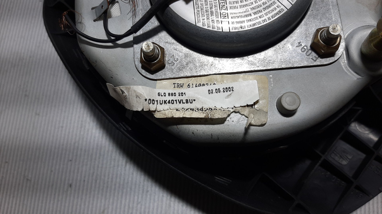 AIRBAG VOLANA SEAT IBIZA/CORDOBA > 02-06 6L0880201