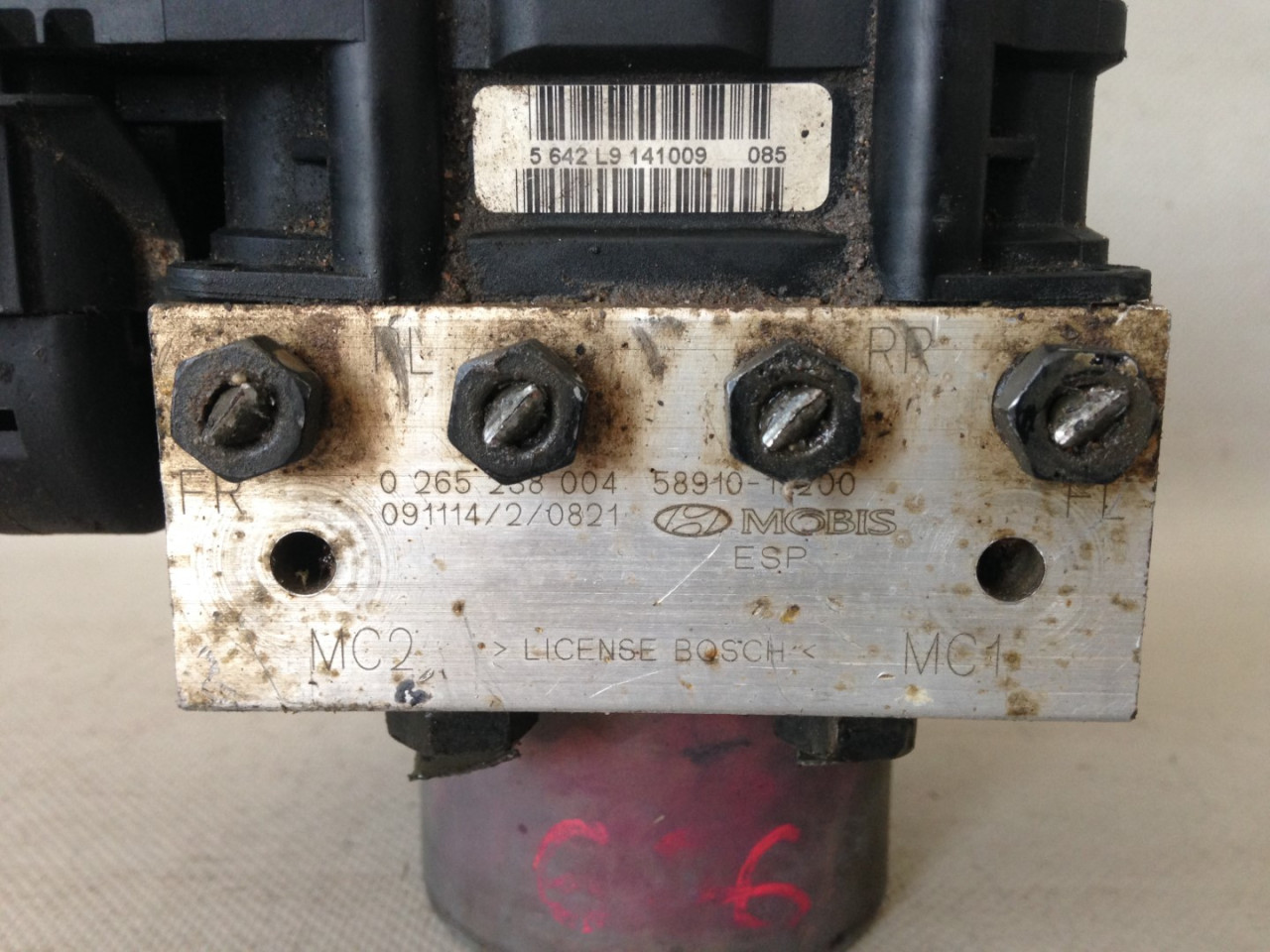 ABS ELEKTRONIKA HYUNDAI I20 > 08-12 0265950980 02659509