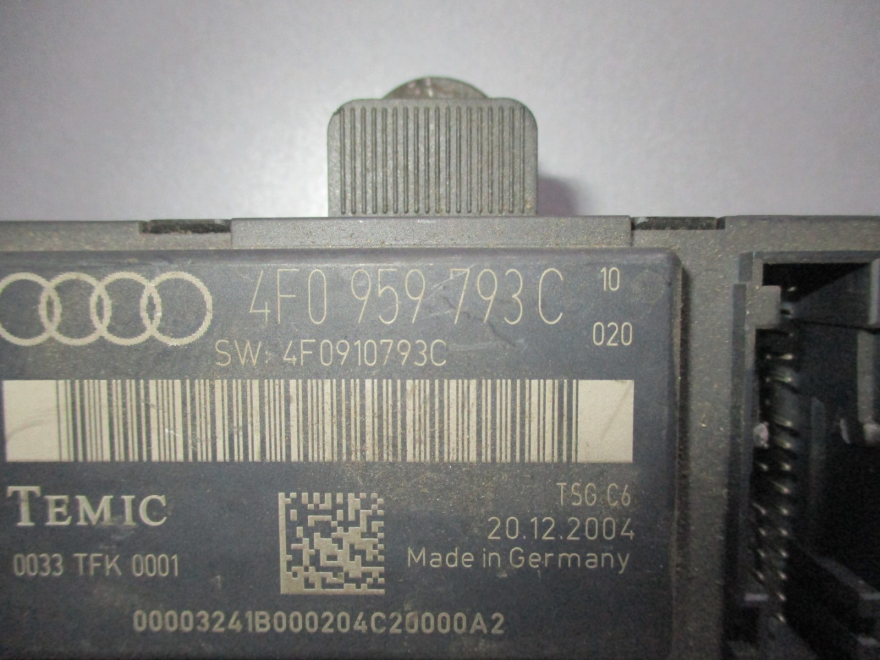 KOMFORT ELEKTRONIKA AUDI A6 > 04-08 4F0959793C