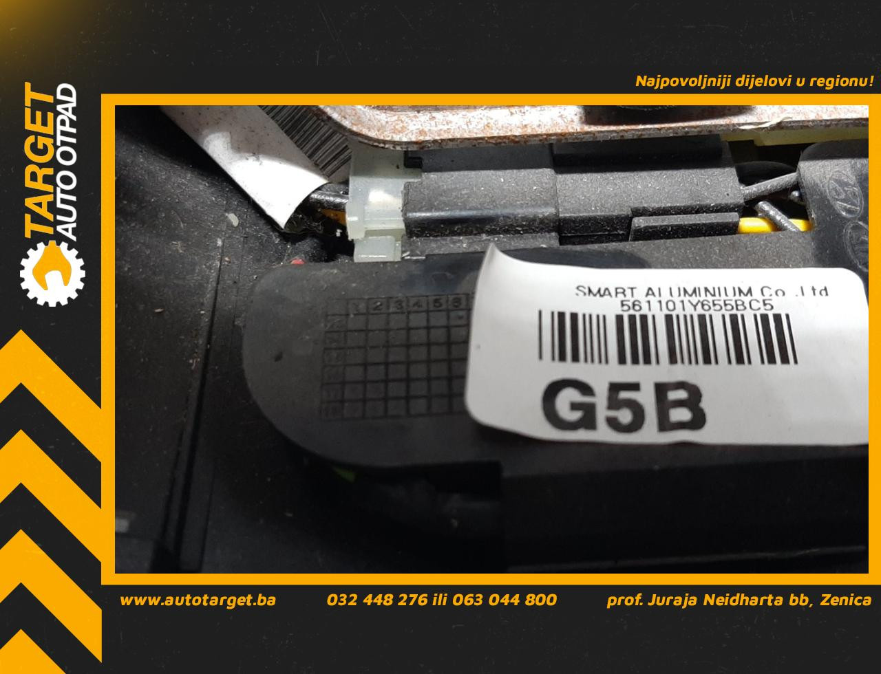 DIJELOVI VOLAN KIA PICANTO > 11-15 561101Y655BC5