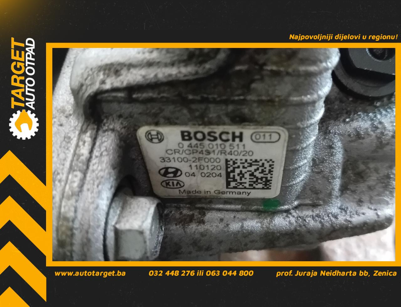 PUMPA VISOKOG PRITISKA KIA SPORTAGE > 11-15 0445010511