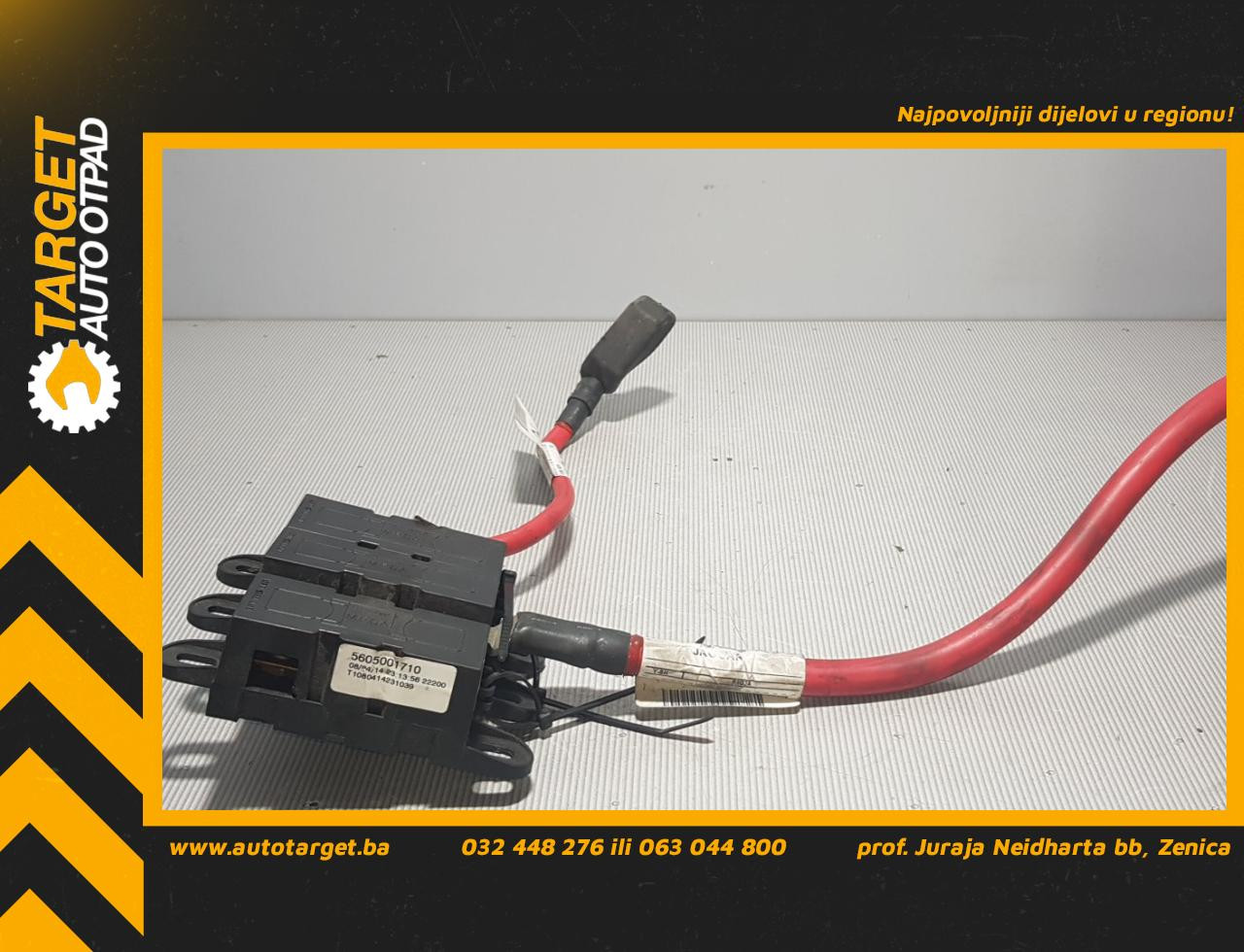 DIJELOVI KLEMA JAGUAR XF > 08-11 5605001710