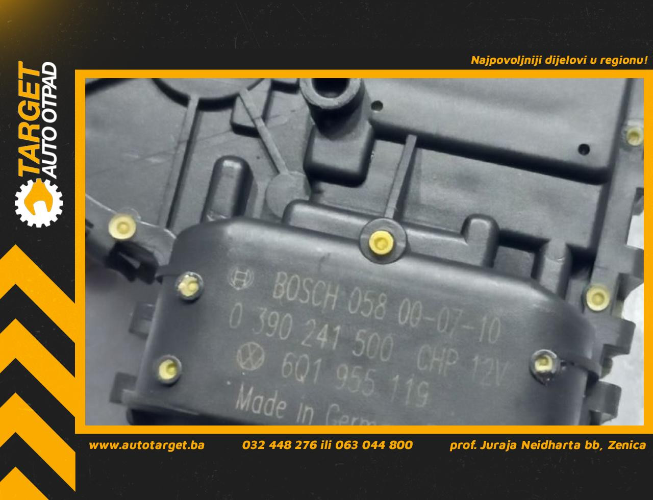 MOTORIC PREDNJEG BRISACA SKODA FABIA > 00-04 6Q1955119