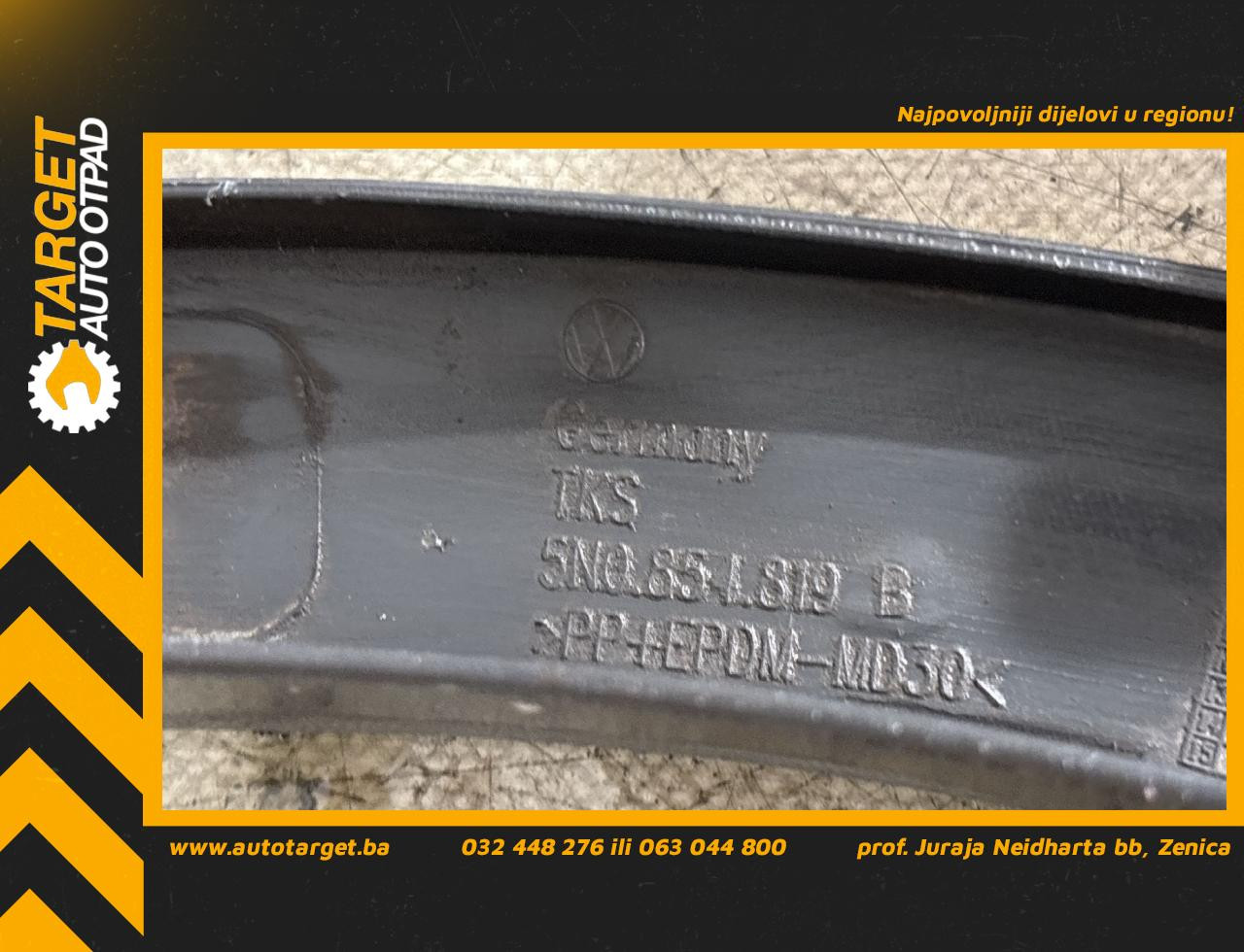 DIJELOVI RUB BLATOBRANA VW TIGUAN > 07-11 2.0 5N0854819B
