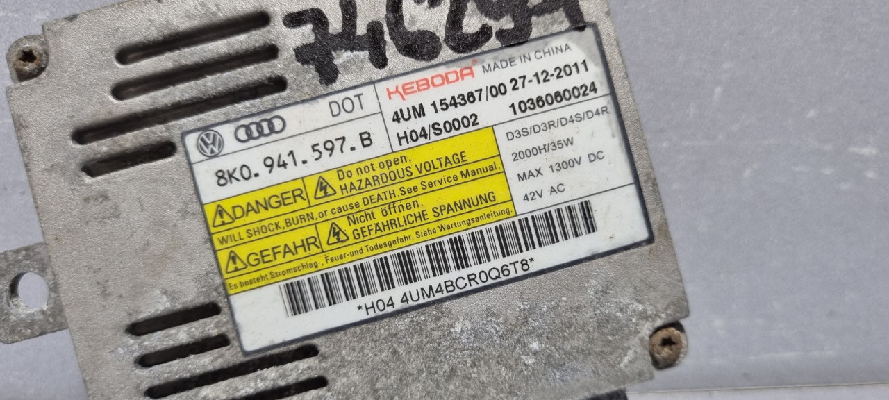 DIJELOVI BALAST FARA SKODA SUPERB > 19- 8K0941597B