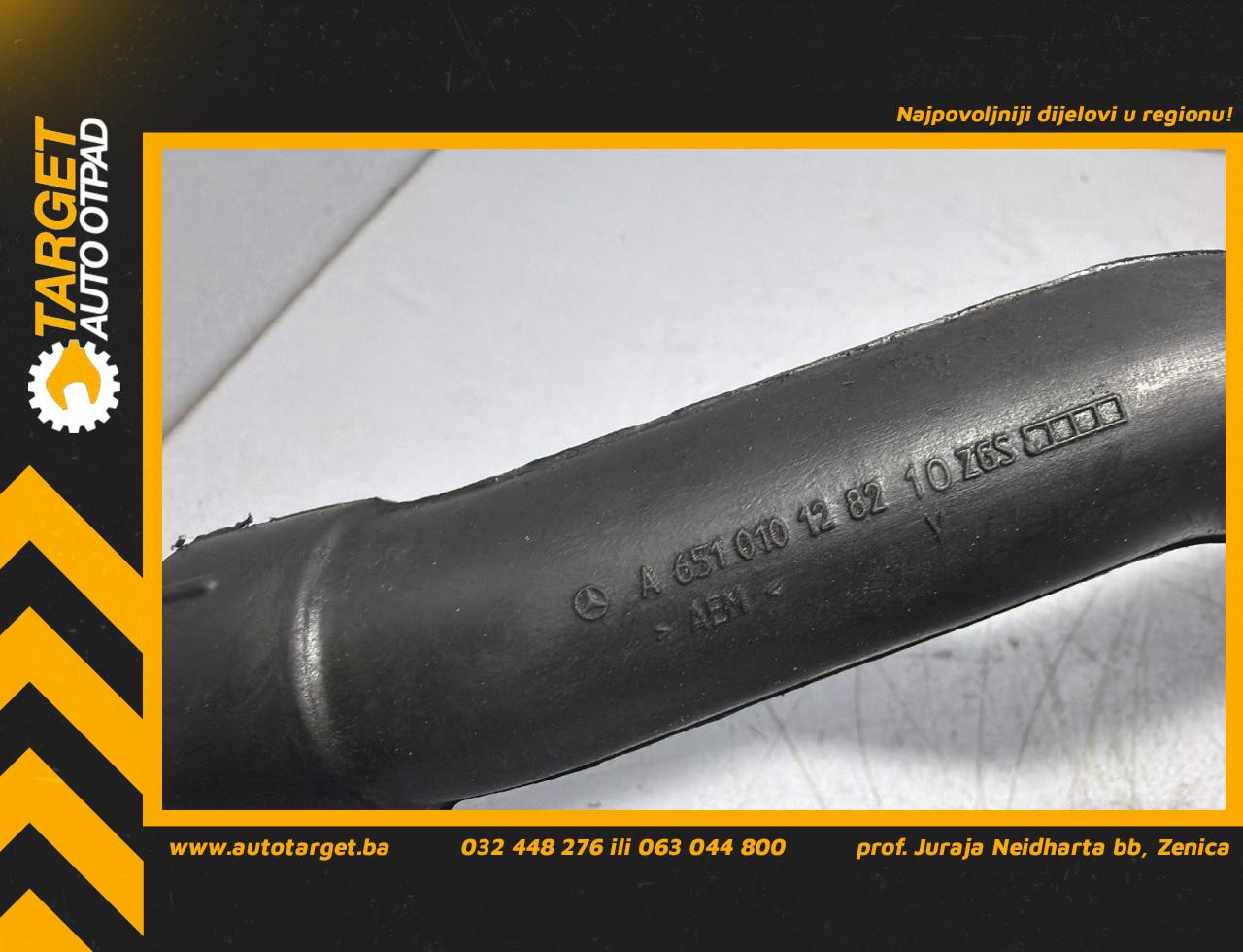 DIJELOVI CRIJEVO MERCEDES C KLASA (W204) > 11-13 2.2 A6510101282