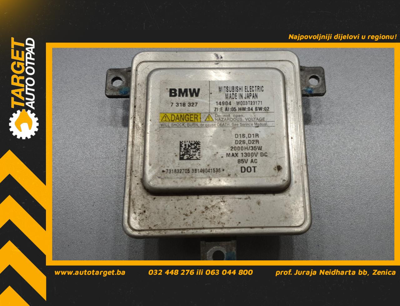 DIJELOVI BALAST FARA BMW X1 (E84) > 12-15 7318327