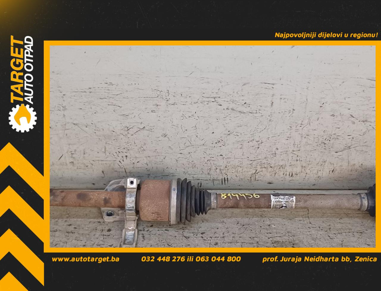 DIJELOVI POLUOSOVINA RENAULT MASTER > 14- 2.3 391005573R