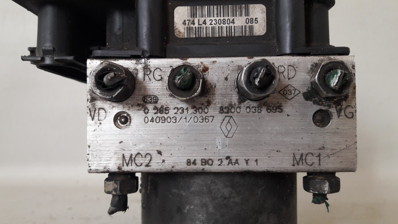 ABS ELEKTRONIKA RENAULT MEGANE > 02-05 8200038695 0265800300