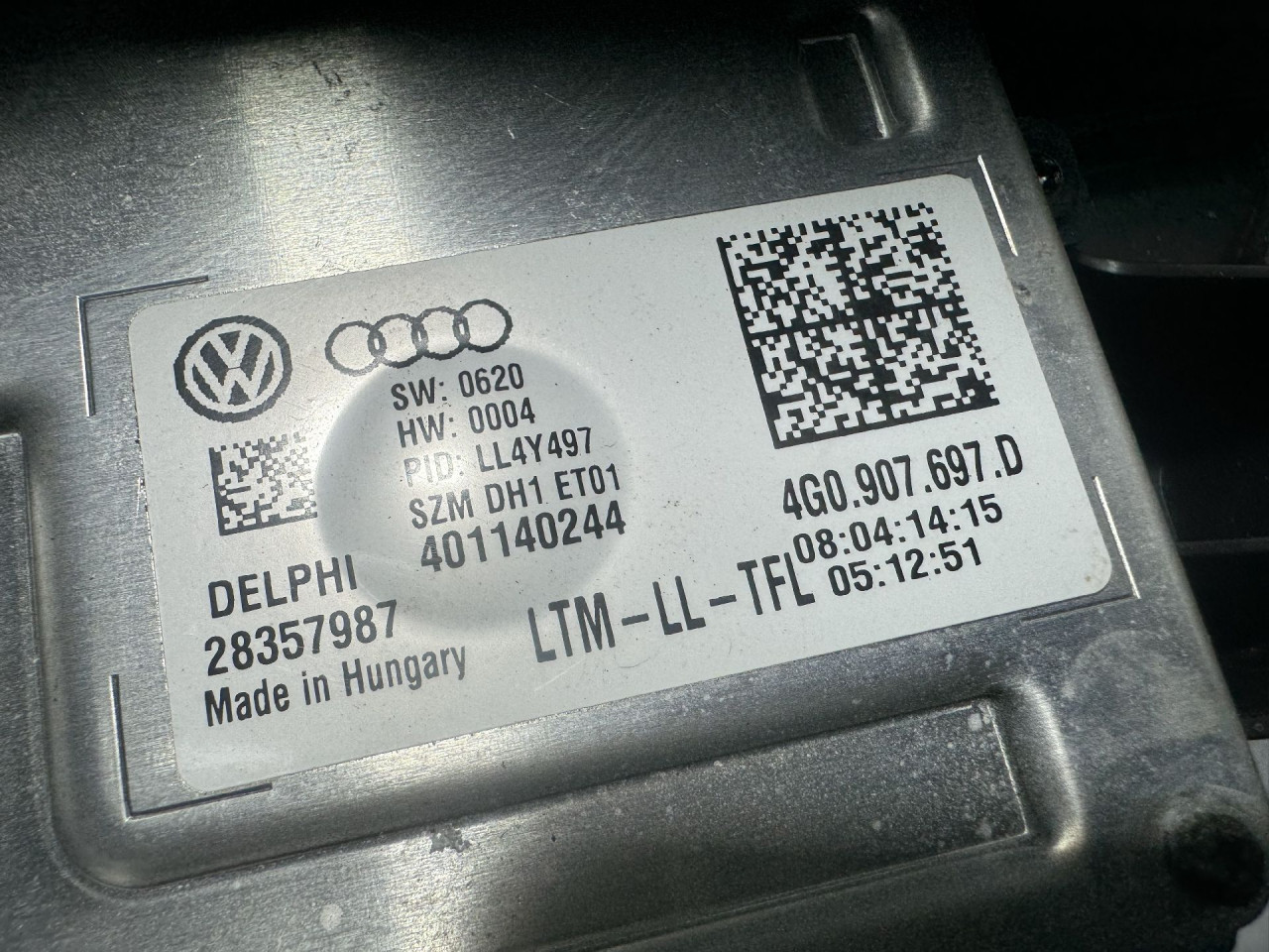 BALAST FARA AUDI A4 (B8) > 12-15 4G0907697D