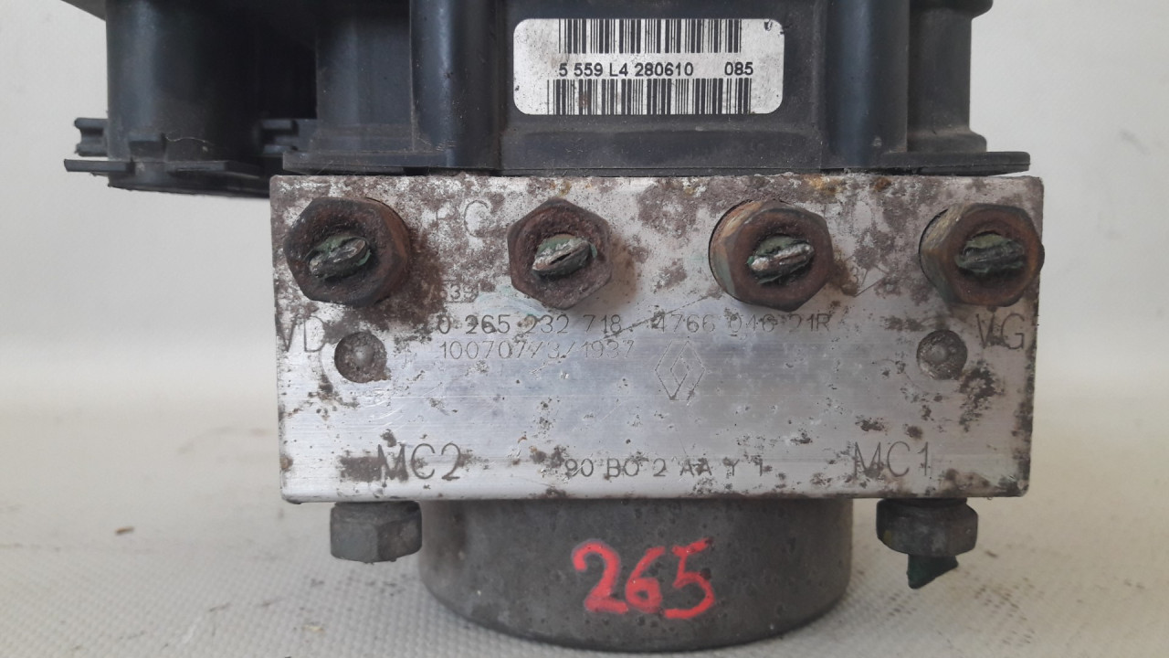 ABS ELEKTRONIKA DACIA SANDERO > 08-12 0265232718 026580