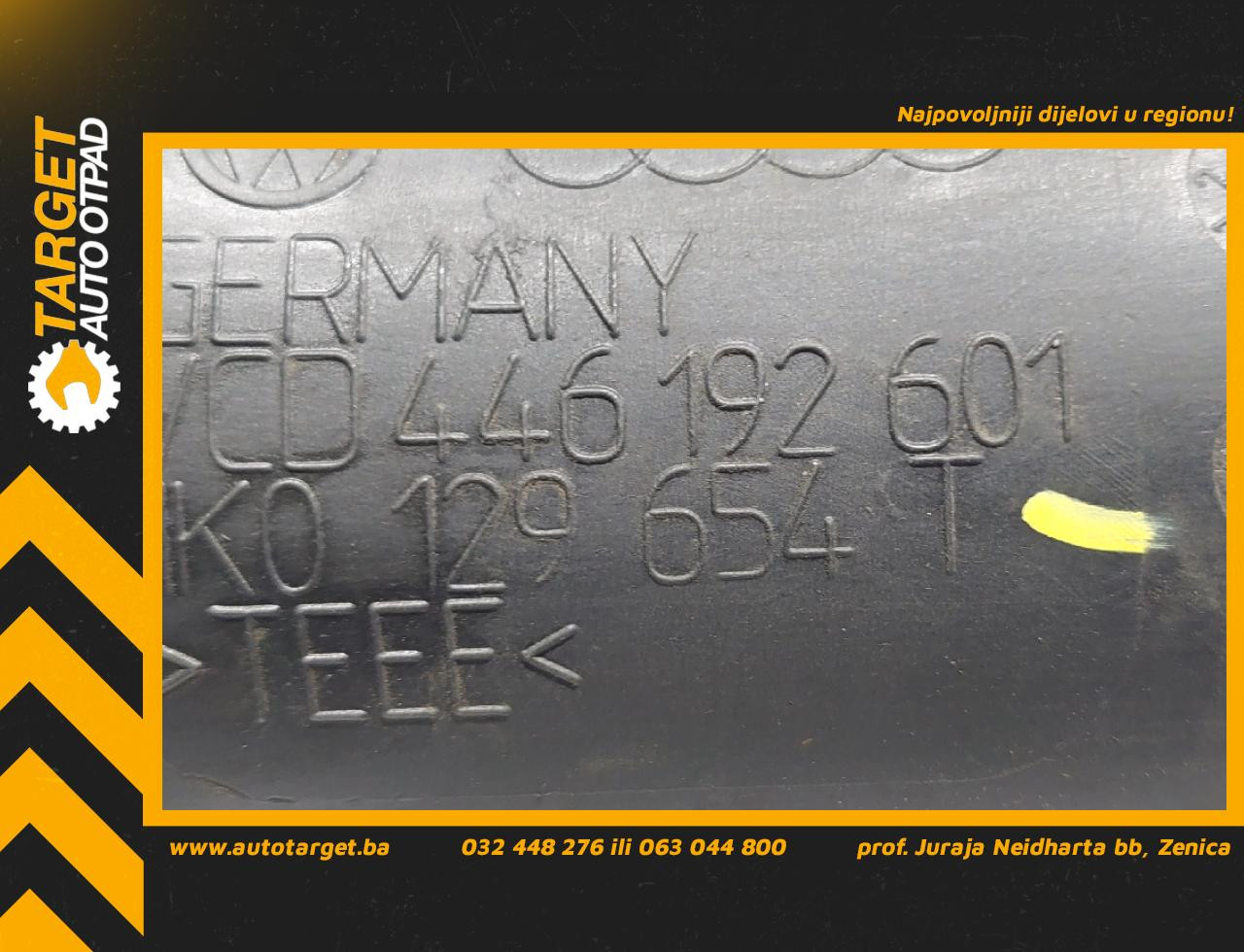 DIJELOVI CRIJEVO INTERKULERA VW CADDY > 03-10 1K0129654T