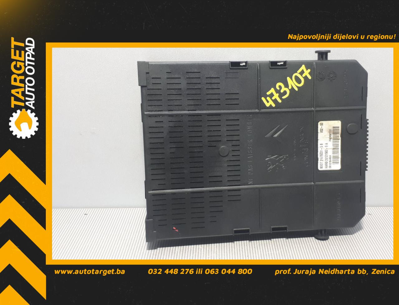 DIJELOVI ELEKTRONIKA MODUL PEUGEOT 307 > 01-05 9664476880