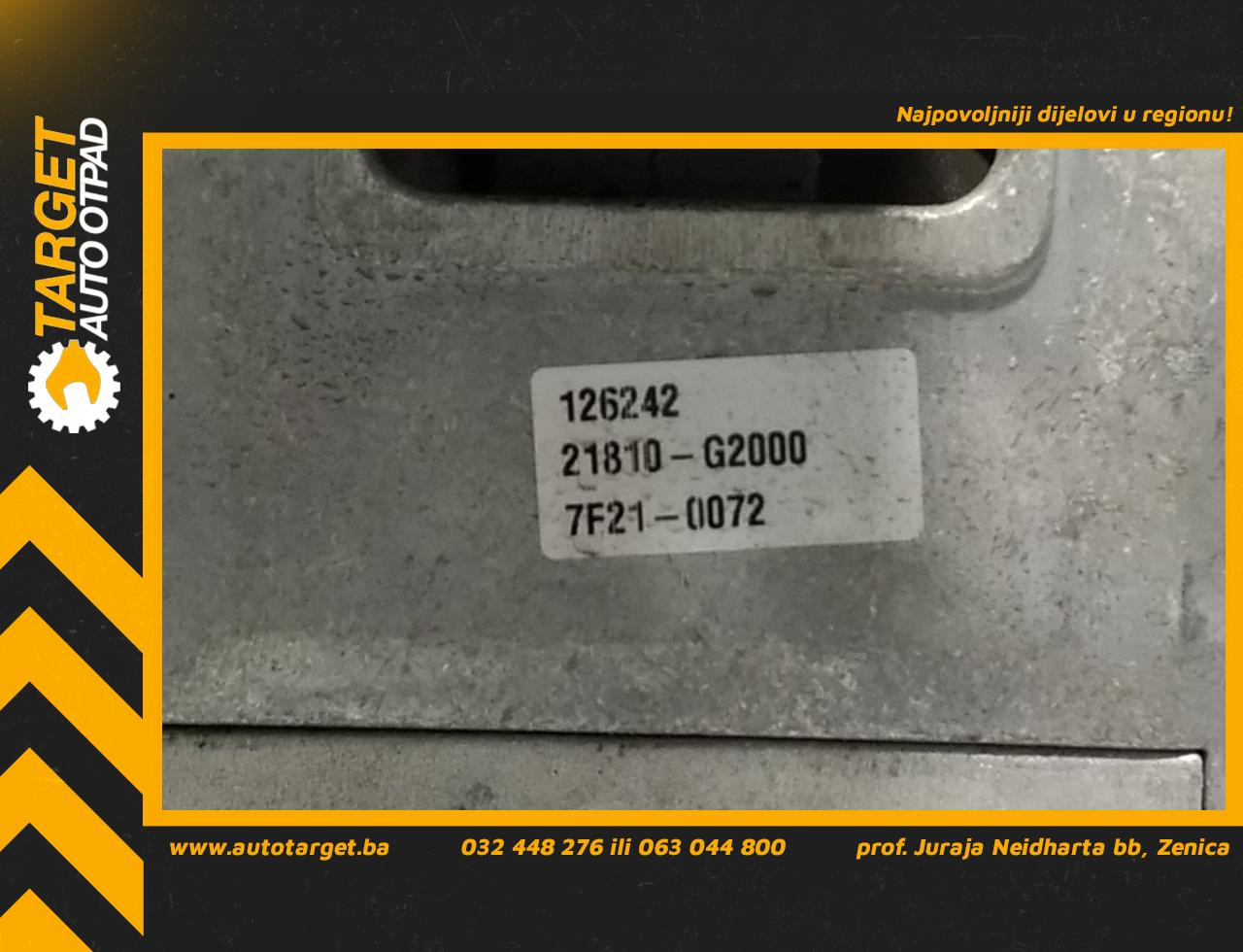 DIJELOVI NOSAC MOTORA KIA NIRO > 16-19 21810G2000