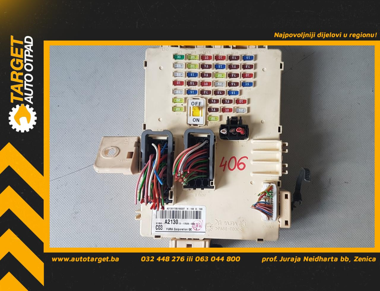 DIJELOVI ELEKTRONIKA MODUL KIA CEED > 06-09 91950A213013