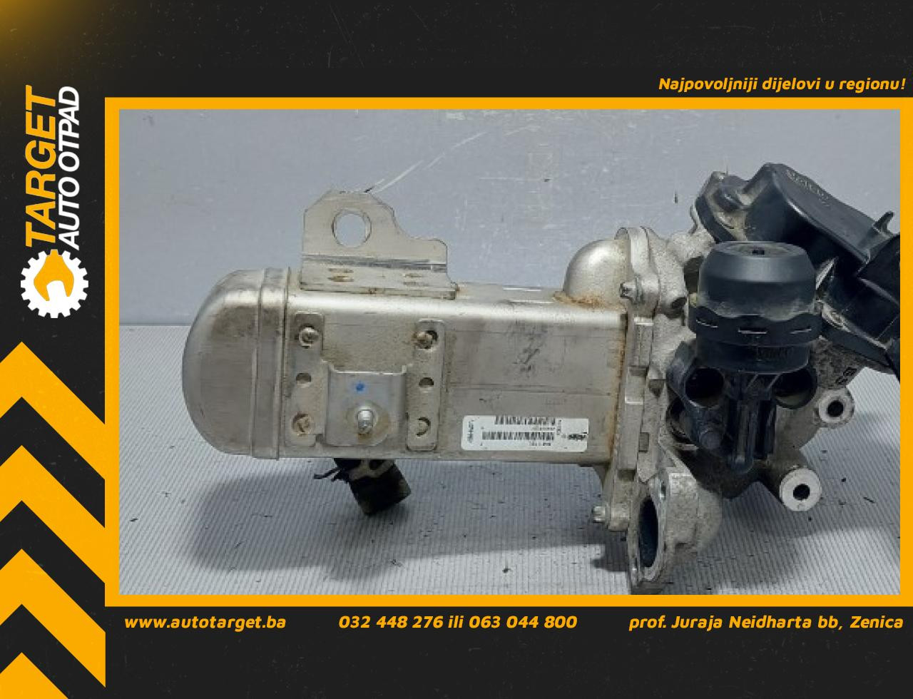 HLADNJAK EGR VENTILA PEUGEOT EXPERT > 07-16 V29004027