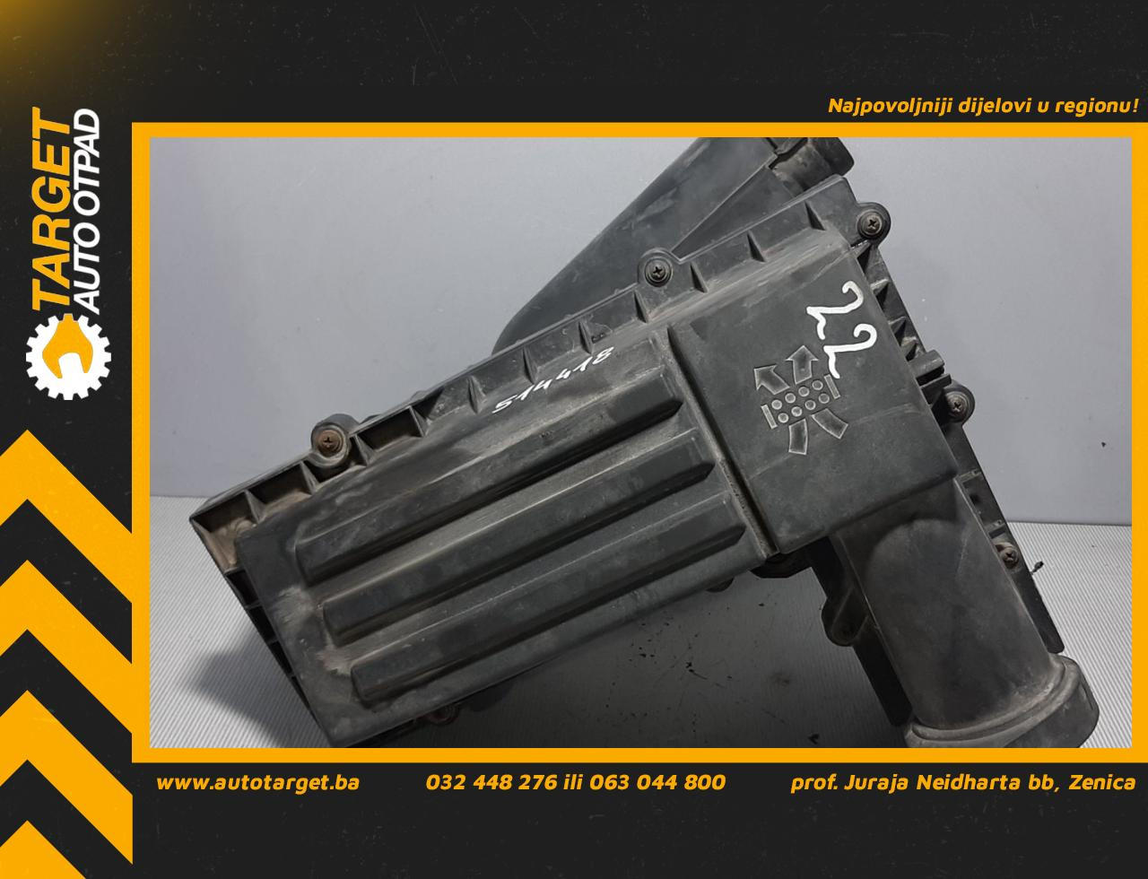 KUCISTE FILTERA ZRAKA VW CADDY > 03-10 3C0129601BL