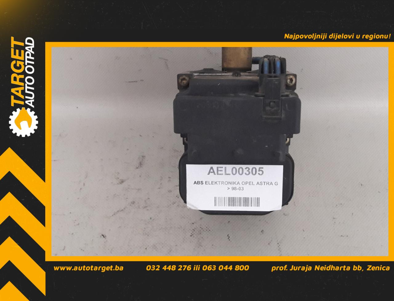 ABS ELEKTRONIKA OPEL ASTRA G > 98-03 90581417 0273004362