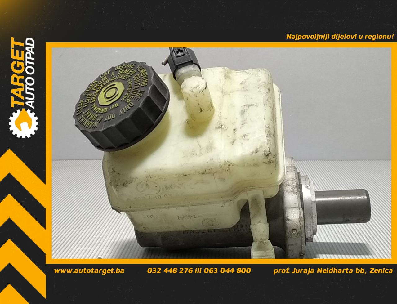 GLAVNI KOCIONI CILINDAR MERCEDES A KLASA (W168) > 97-01 A16843003