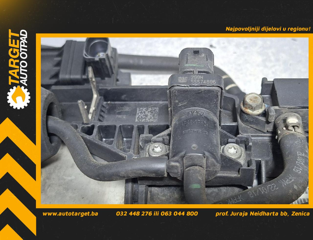 DIJELOVI TC VENTIL OPEL ZAFIRA C > 16-19 1.6 55574896
