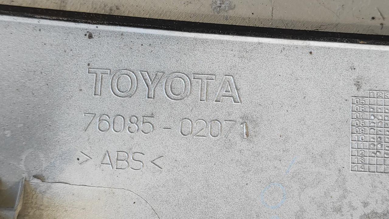 DIJELOVI SPOJLER TOYOTA AURIS > 11-12 76085-02071
