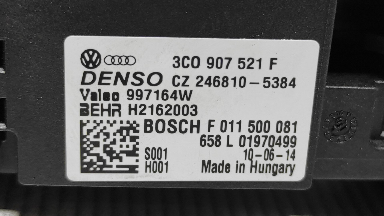 ELEKTRONIKA REOSTAT VW GOLF 6 > 08-12 3C0907521F