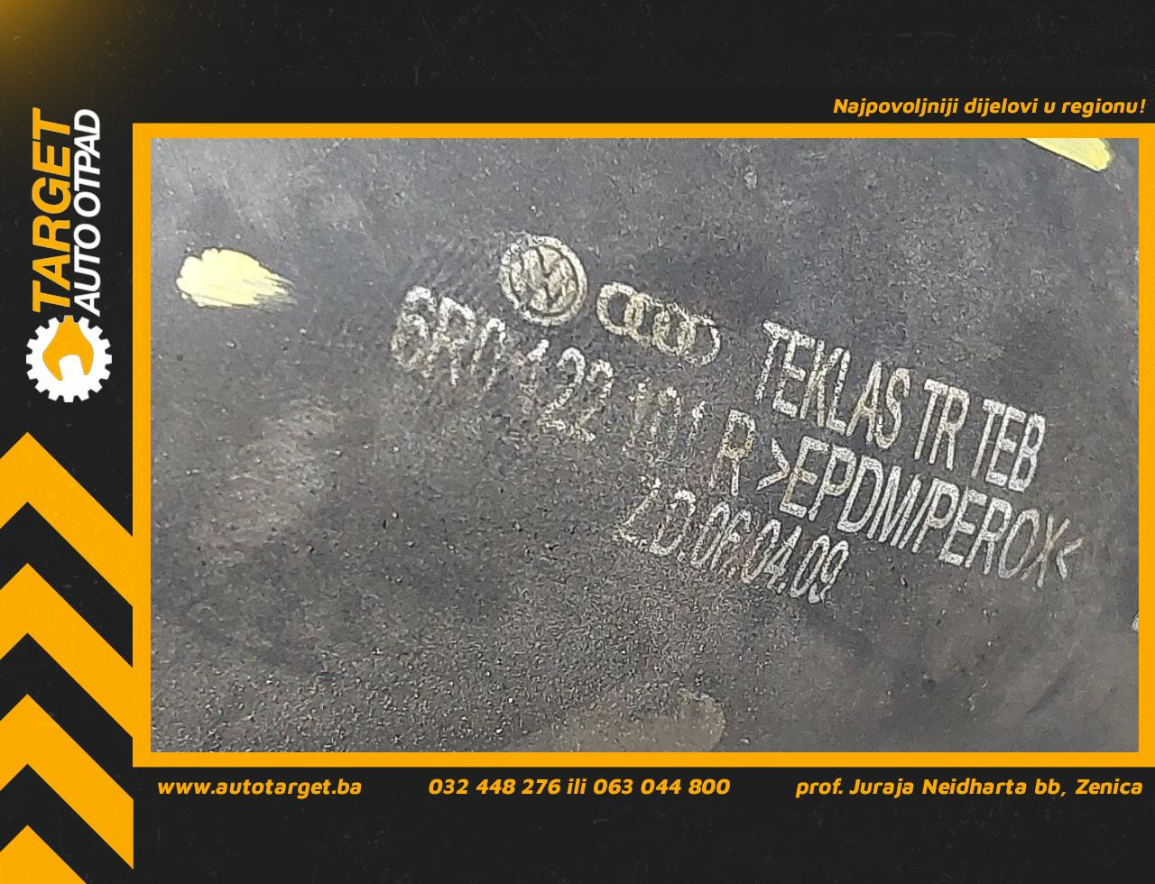 DIJELOVI CRIJEVO VW POLO > 09-14 6R0122101R