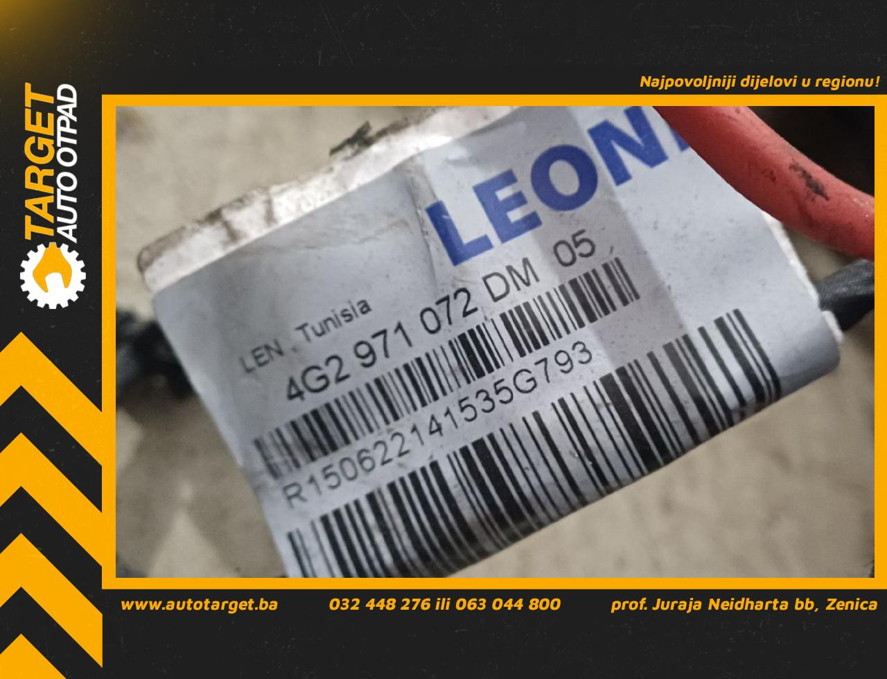 DIJELOVI INSTALACIJA AUDI A6 4G > 14-18 2.0 4G2971072DM