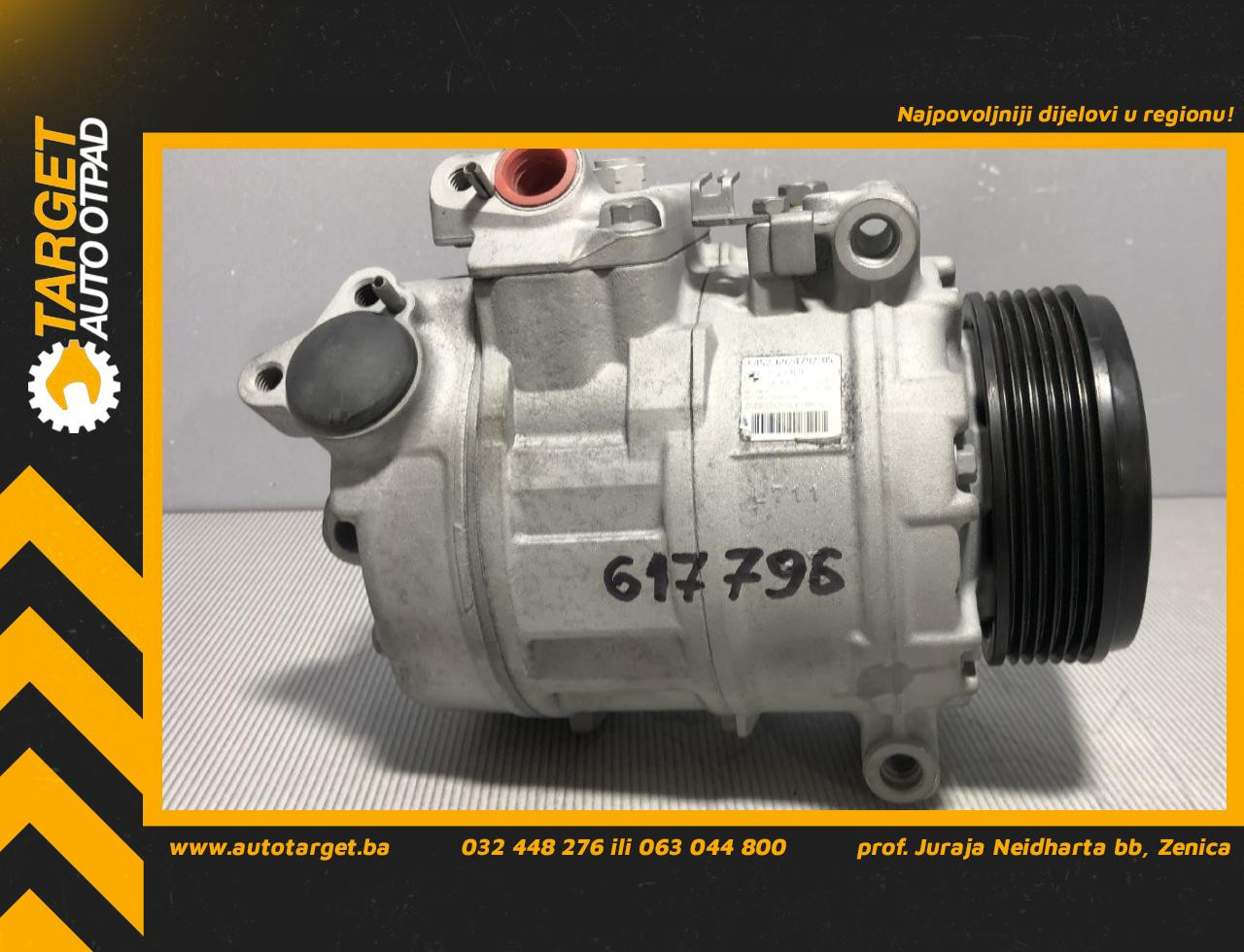 KOMPRESOR KLIME BMW SERIJA 3 (E90/E91) > 08-11 64526924