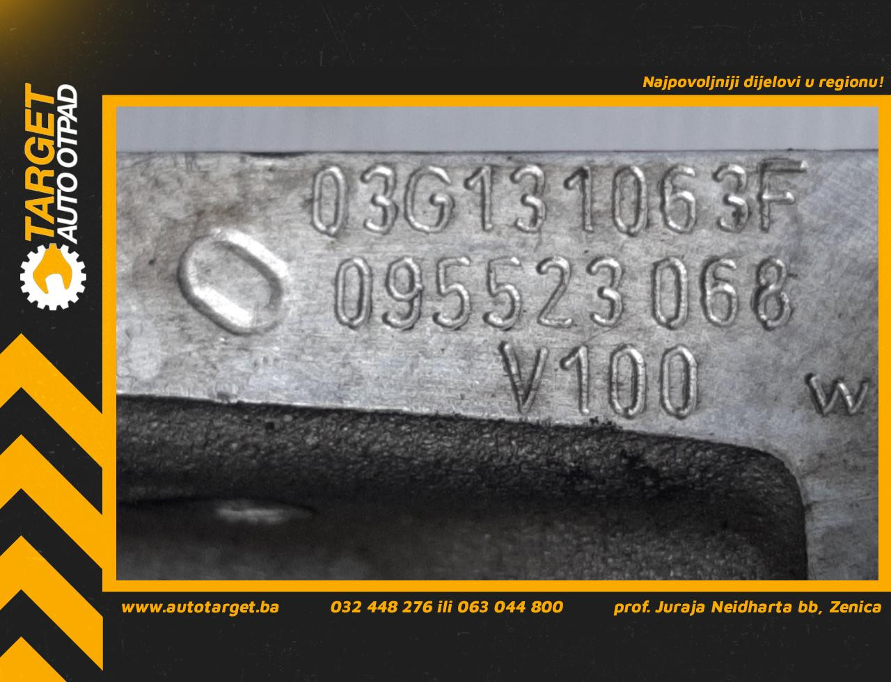 DIJELOVI EGR VW TOURAN > 03-06 2.0 03G131063F