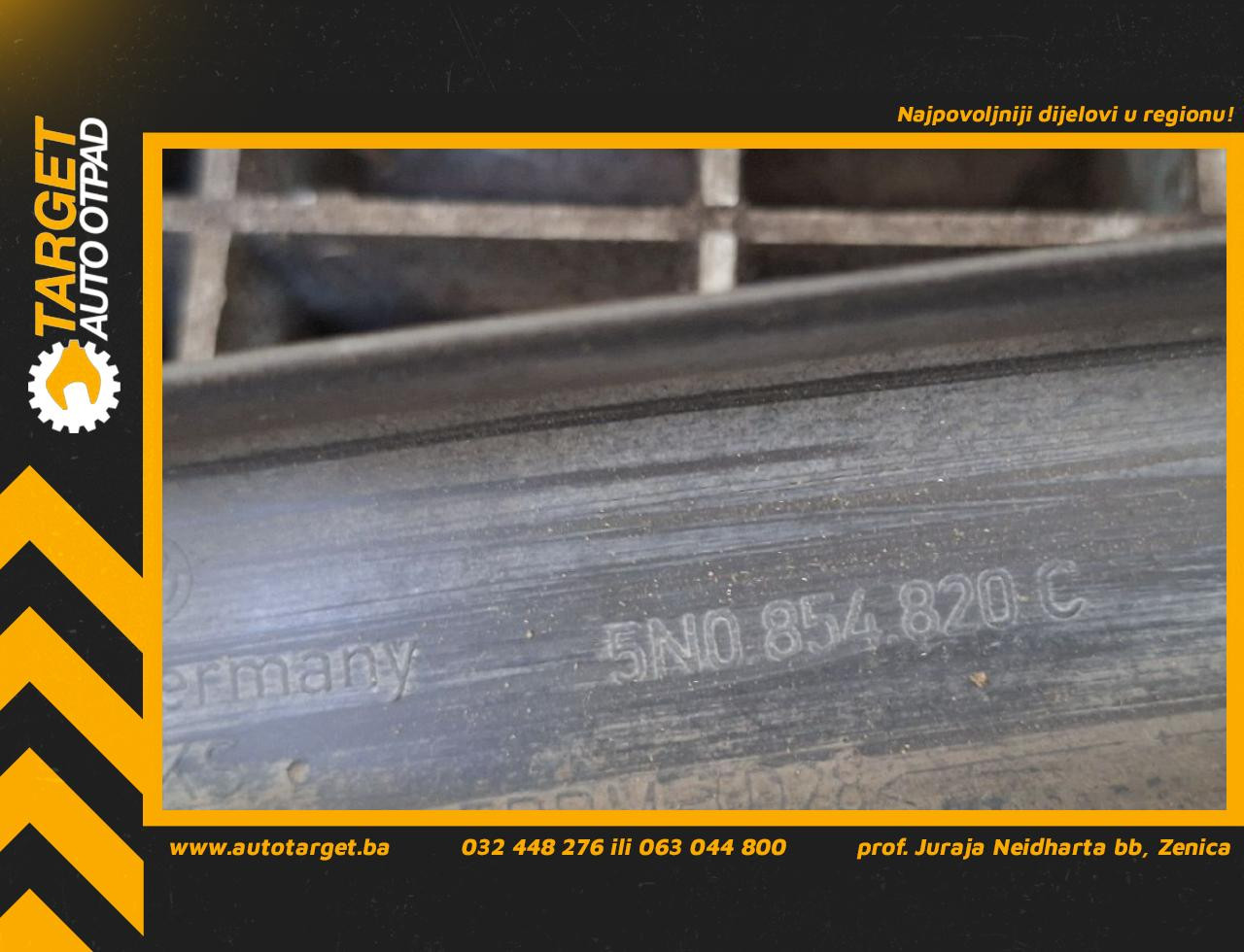 DIJELOVI RUB BLATOBRANA VW TIGUAN > 11-15 2.0 5N0854820C