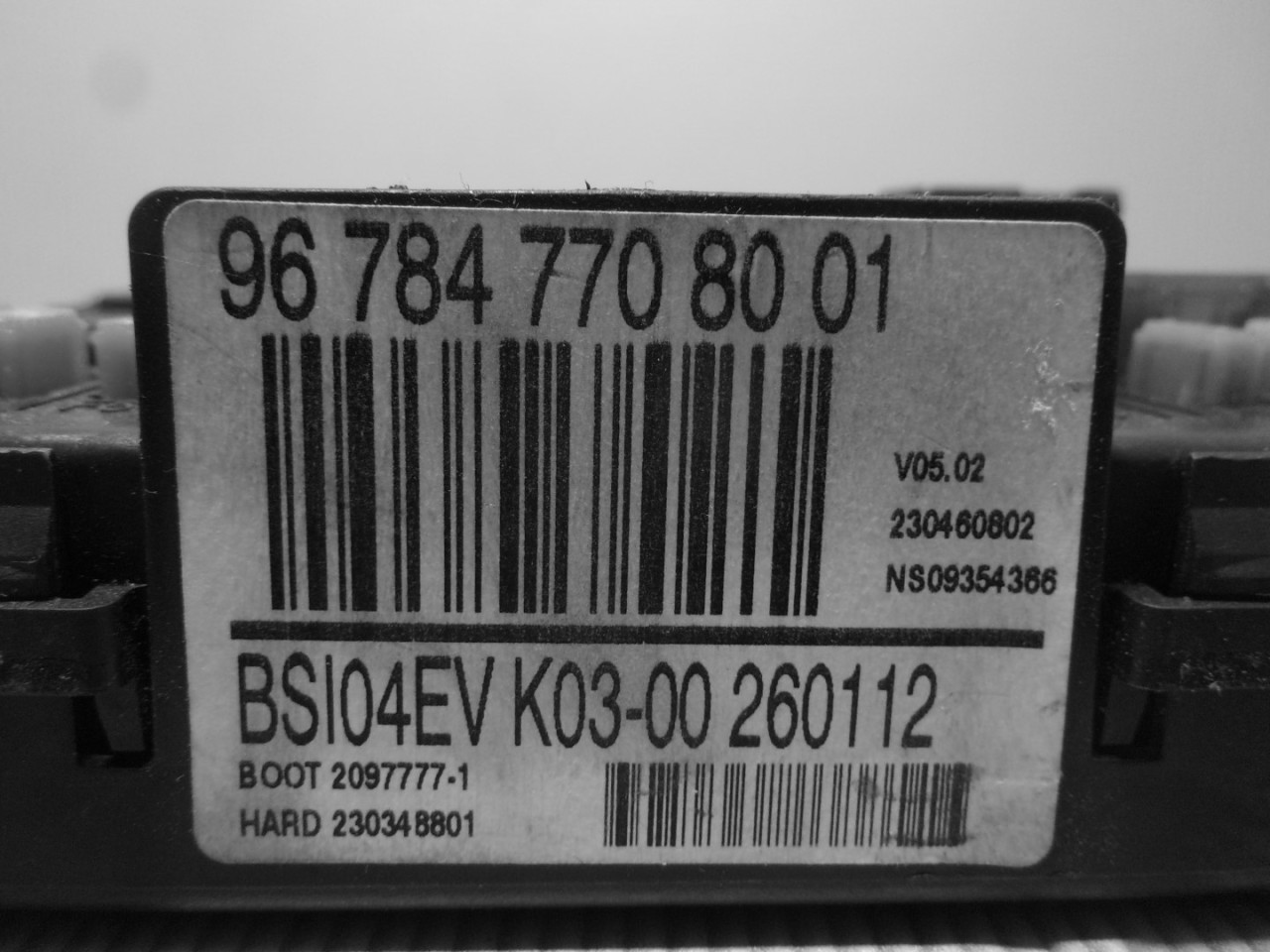 ELEKTRONIKA MODUL CITROEN BERLINGO > 12-15 9678477080