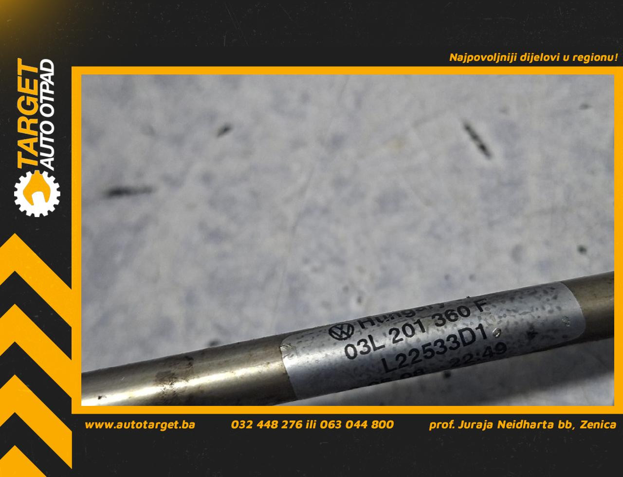 DIJELOVI CRIJEVO VW PASSAT CC > 08-11 2.0 03L201360F