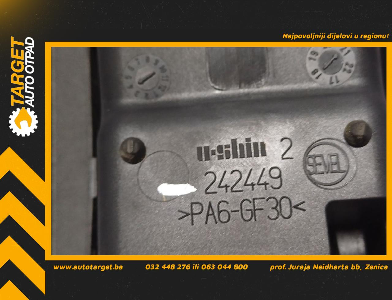 DIJELOVI UNUTRASNJA RUCKA VRATA FIAT DUCATO > 14- 2.3 242449