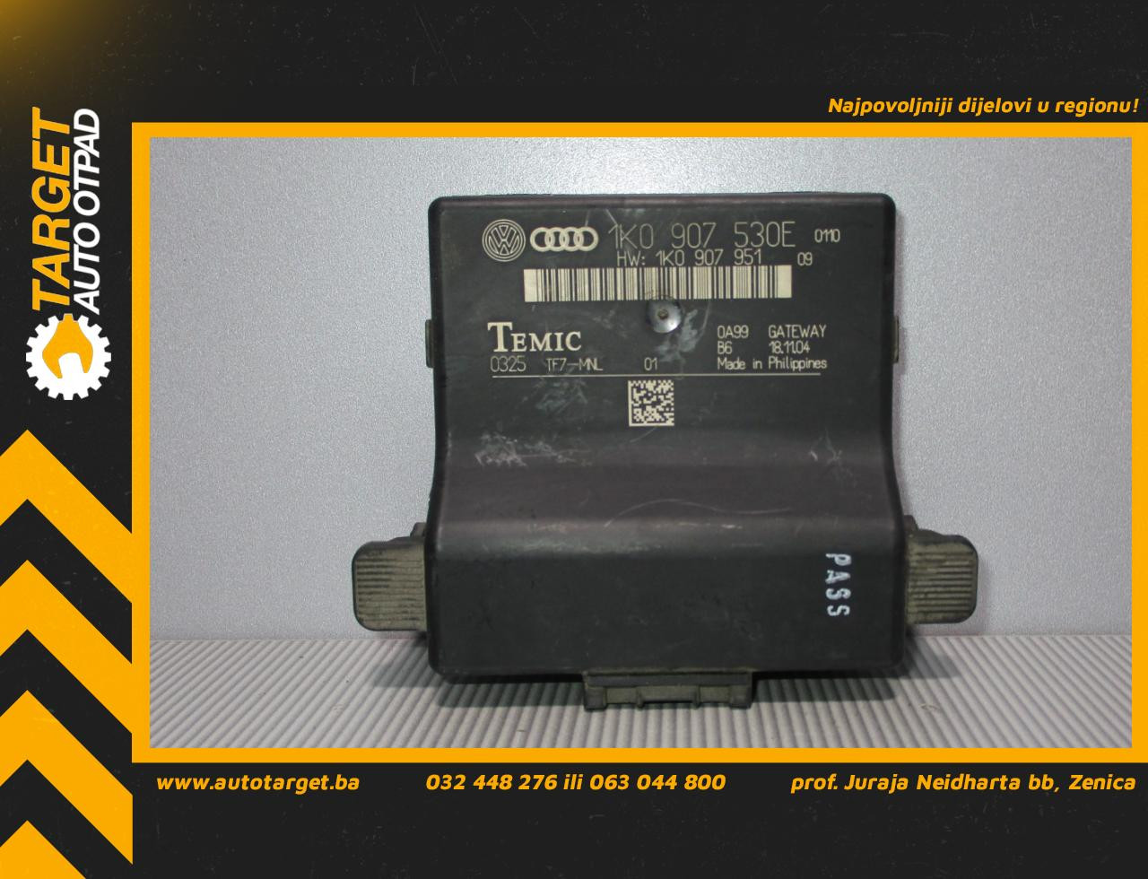 DIJELOVI KOMFORT ELEKTRONIKA VW GOLF 5 > 03-08 1K0907530E