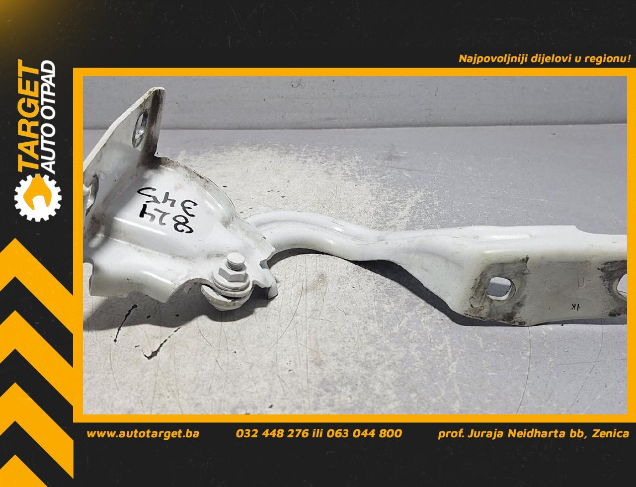 DIJELOVI SKARE OD HAUBE OPEL MOVANO > 14- 2.2