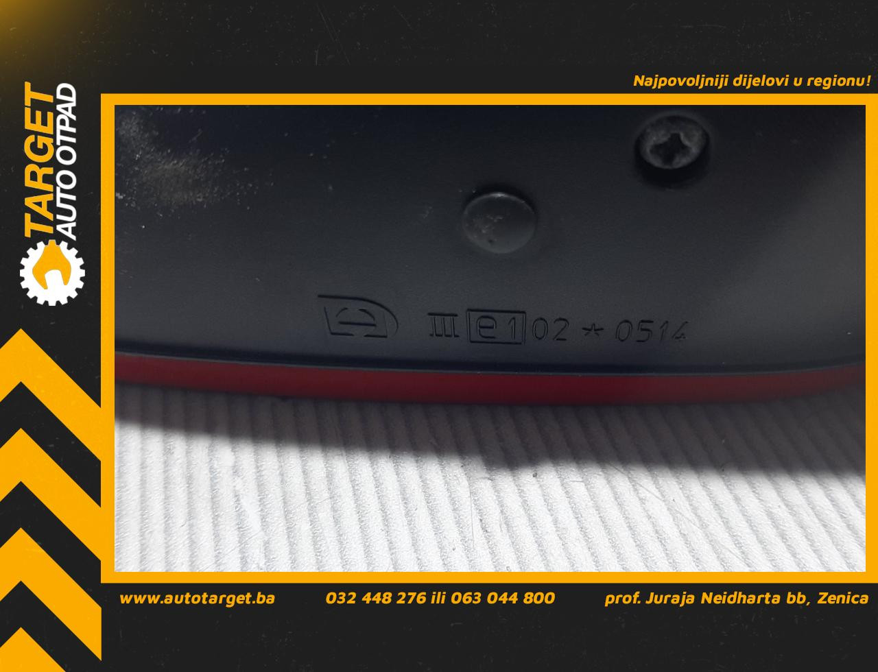 DIJELOVI RETROVIZOR VW PASSAT B5 > 00-05 020514