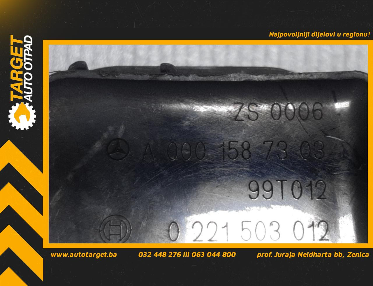 DIJELOVI BOMBINA MERCEDES CLK (W208) > 97-02 4.2 A0001587303