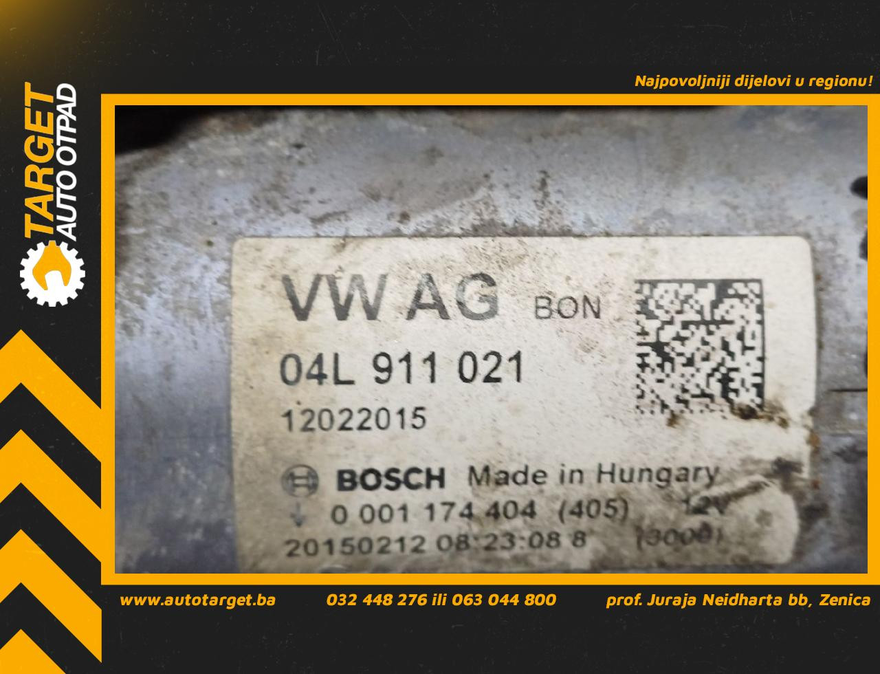 DIJELOVI ALNASER AUDI A4 (B8) > 12-15 2.0 04L911021