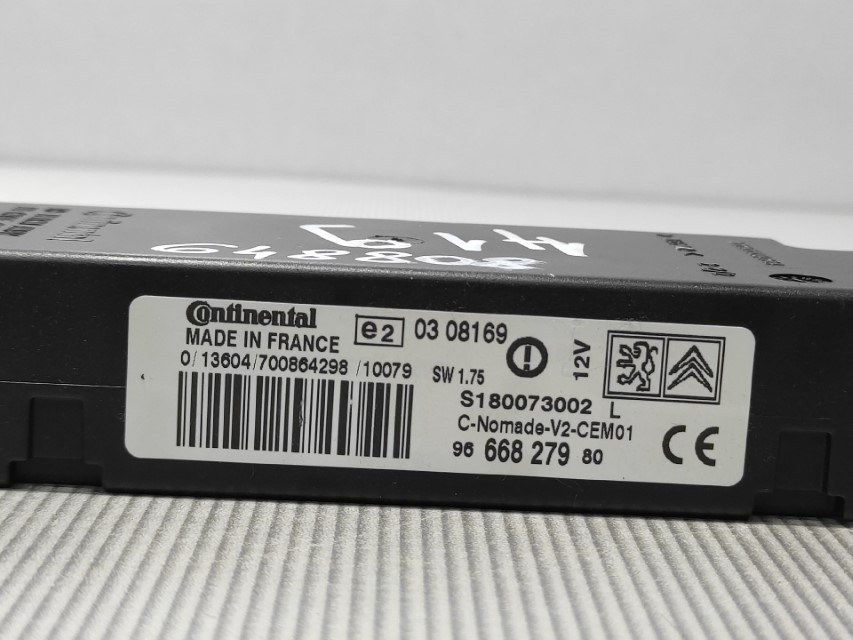 ELEKTRONIKA MODUL PEUGEOT 3008 > 09-13 9666827980