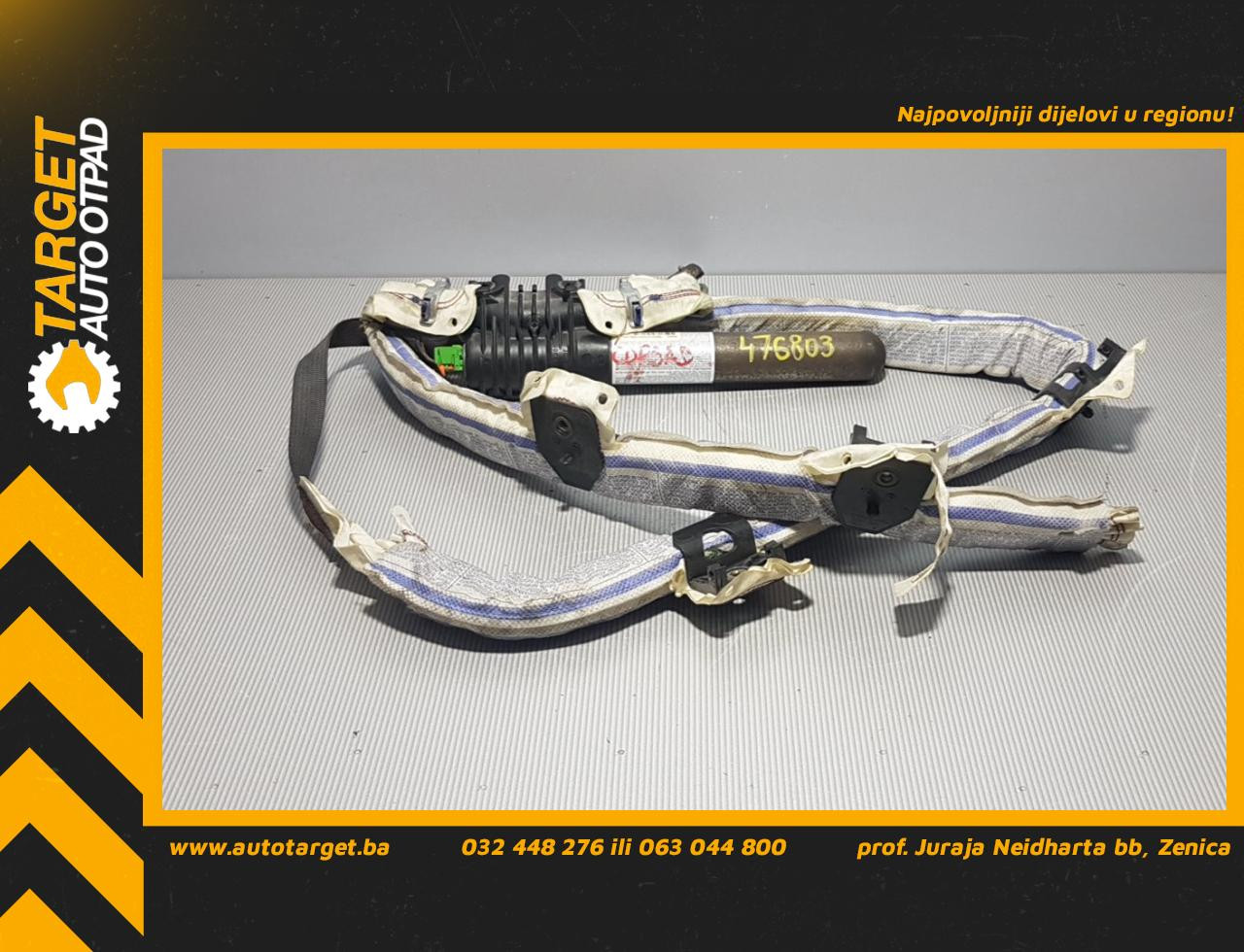 KROVNI AIRBAG OPEL CORSA D > 06-11 30363248B