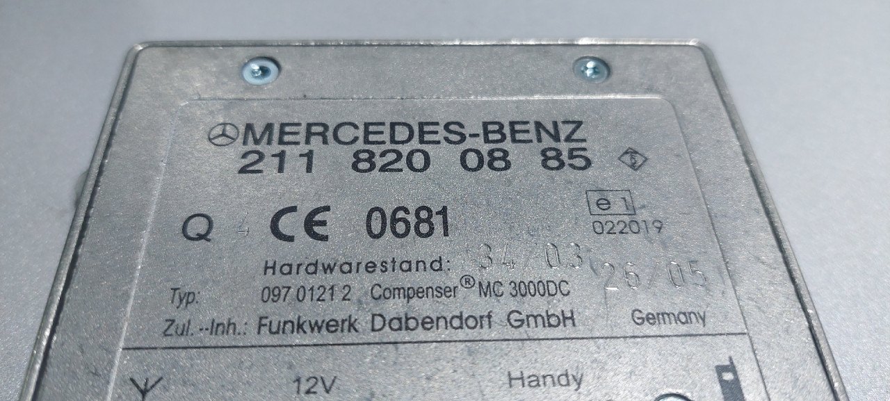 ELEKTRONIKA MODUL MERCEDES E KLASA (W211) > 07-09 21182