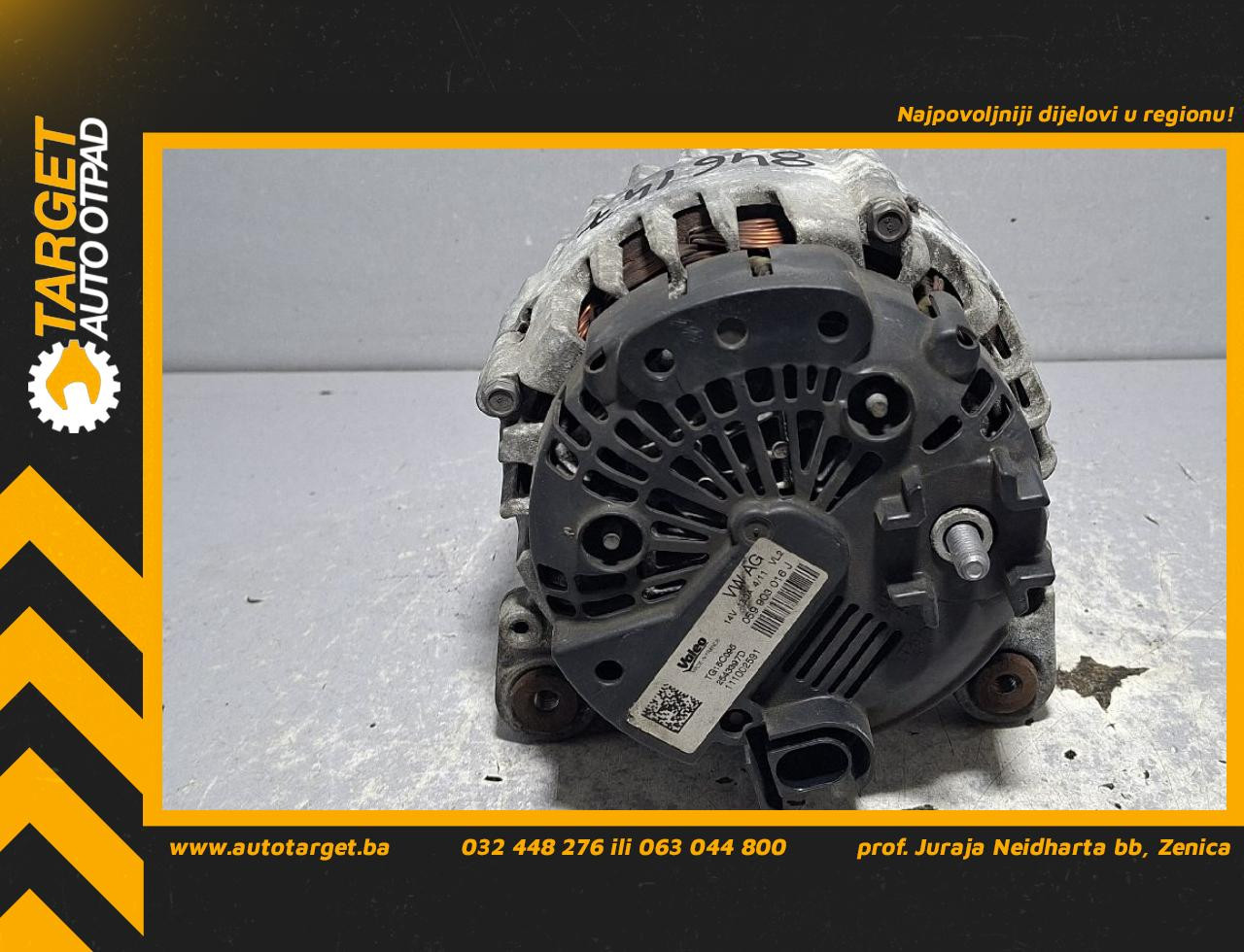 ALTERNATOR AUDI A5 (8T3/8F7) COUPE > 07-11 059903016J