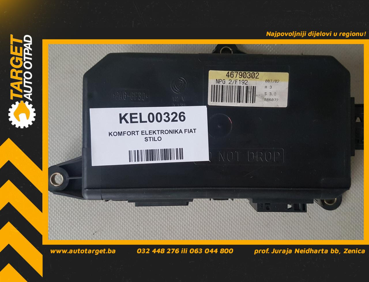DIJELOVI KOMFORT ELEKTRONIKA FIAT STILO > 01-10 46790302