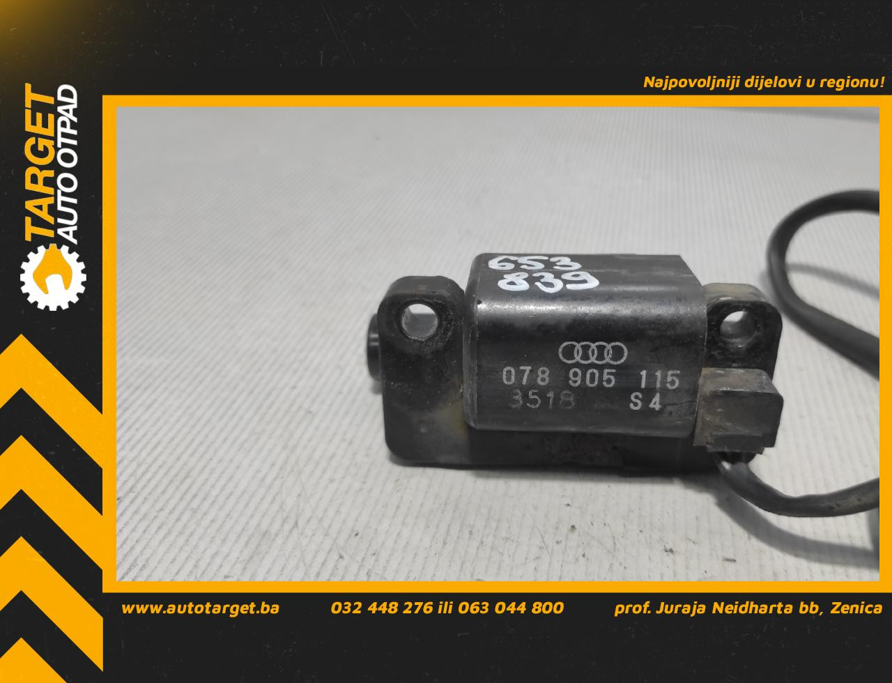 DIJELOVI BOMBINA AUDI A6 > 97-01 2.6 078905115