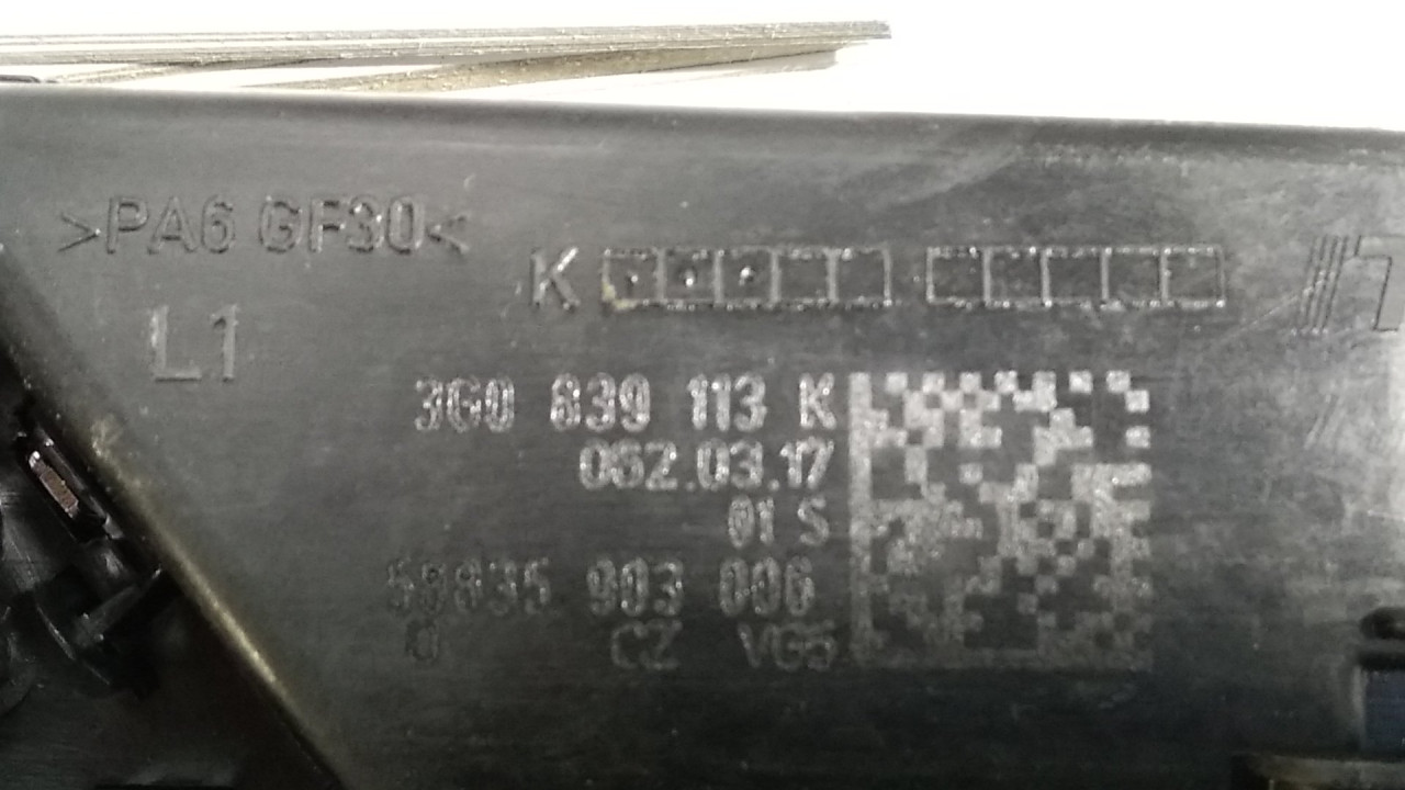 UNUTRASNJA RUCKA VRATA VW PASSAT B8 > 14- 3G0839113K