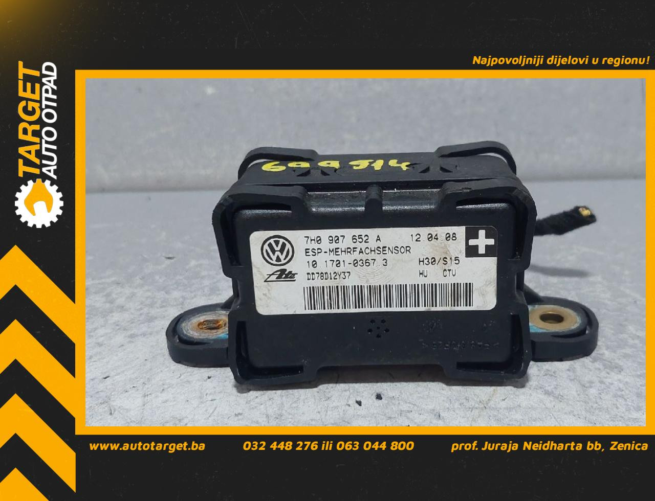 DIJELOVI ELEKTRONIKA ESP VW T5 > 03-09 7H0907652A