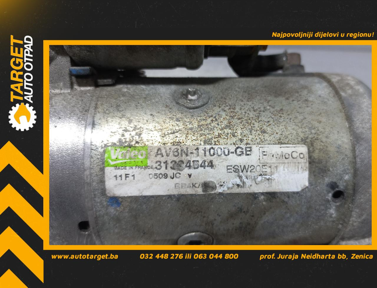DIJELOVI ALNASER FORD MONDEO > 10-14 1.6 AV6N11000GB